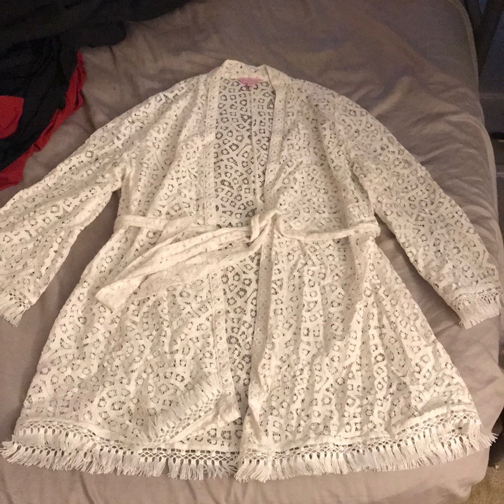 Lily Pulitzer wrap cardigan